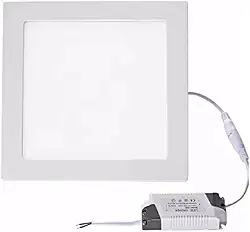 Plafon 25W Luminária Embutir LED Painel QUADRADO Slim Branco Frio 6500K