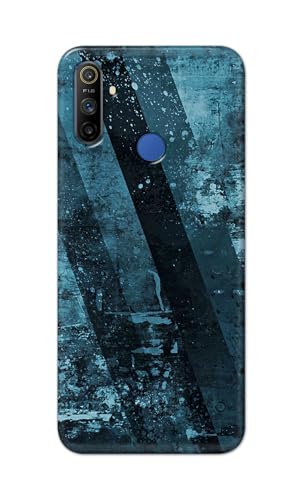 Image of Printed Hard Back Cover for Realme Narzo 10A Back Cover (Rugged Background -J1) -190724(EA)