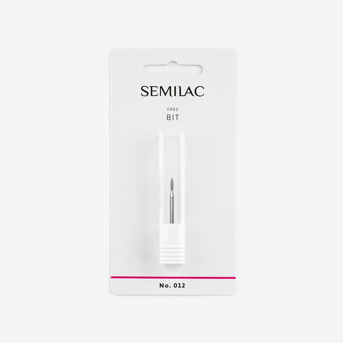 Semilac Cuticle Nail Drill Bit Diamond Flame 012, Precise Diamond Drill Bit Perfect as Cuticle Remover, Durable - Image 3