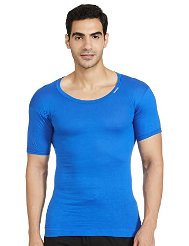 Image of Rupa Frontline Half Sleeves Vest for Men, 100% Cotton Material, Round Neck, Regular Fit, Pack of 2