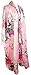 CCcollections Kimono Robe Longue 16 Couleurs Premium Paon Demoiselle d'Honneur Nuptiale Womens Cadeau (Rose Clair (Light Pink)), taille unique