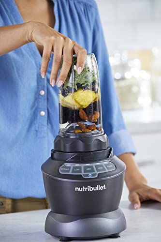 nutribullet Blender Combo 1200, Dark Grey (NBF07500-1210DG)