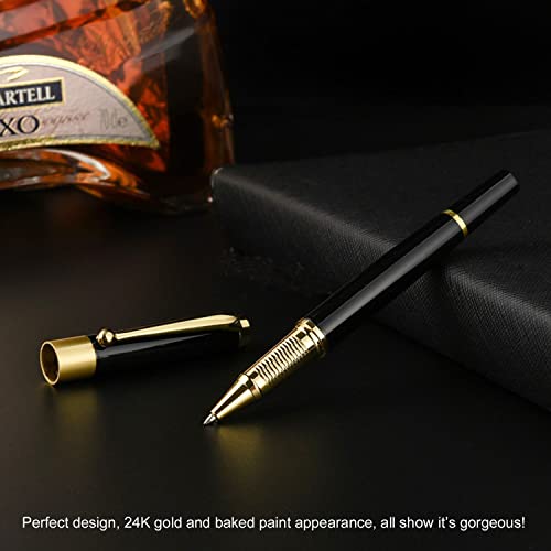 YIVONKA Ballpoint Pen, Black Refill, Luxury Ballpoint Pen, 0.5mm Line Width, Great Ballpoint Pen Gift Set for Men and Women, Professional Leaders, Office, Beautiful Ballpoint Pens,
