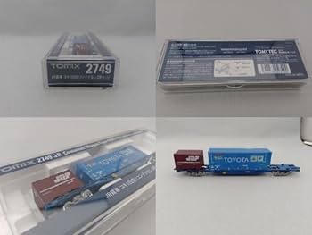 【新品未使用品】TOMIX：2749コキ105形(コンテナなし・２両セット)×５ TOMIX】 2749 JR貨車 コキ105形（コンテナなし・2両セット