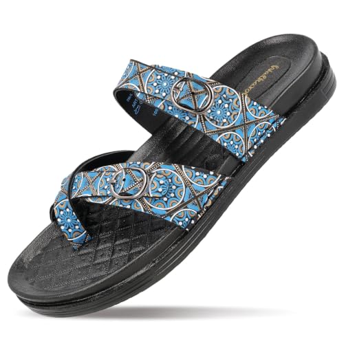 Image of WALKAROO Comfort Sandal For Women's|CloudStep Double-Density PU Sole - Ultimate Comfort|Stylish Casual Wear|WE2501