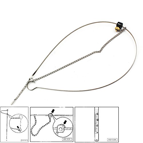 UTMALL Adjustable Oil Dipstick Gauge Tool for Audi A6 A5 A4,2.0L,3.2L,4.2L T40178