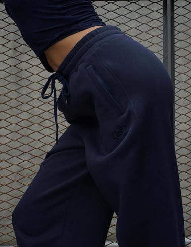 Image of BONKERS Navy Blue On The Go Women Joggers