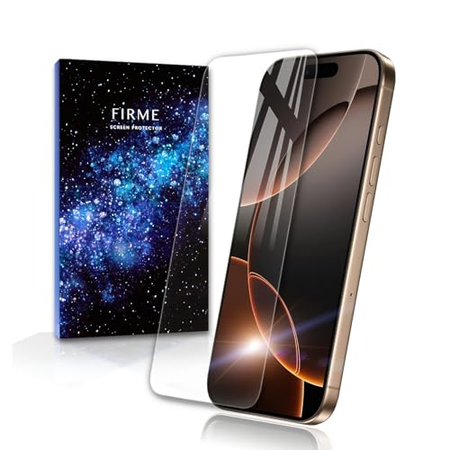 iPhone16 Pro 用 フィルム 硬度 10H 強化ガラス docomo au Softbank simフリー ガラスフィルム アイフォン16 プロ 保護フィルム ケース 干渉しない カバー 画面 保護 指紋 防止 クリア