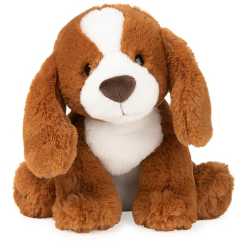GUND Kian Spaniel Puppy Dog Peluche animal 10" brun/blanc