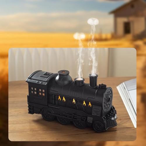 Difusor aromático eléctrico con diseño de tren cobre 300ml miniatura 6