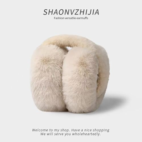 Fashionable plush ear cushions2
