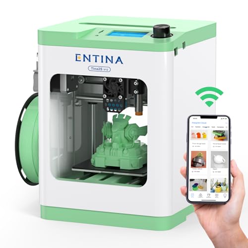 Entina TINA2S 3D Printers with WiFi Cloud Printing, Fully Assembled...