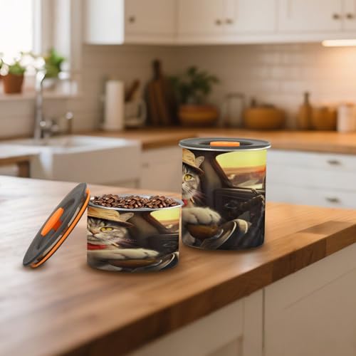 Envase hermético de acero para café Blueangle 900 ml miniatura 6