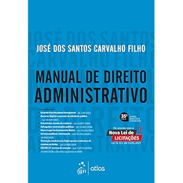 Capa do livro Manual de Direito Administrativo