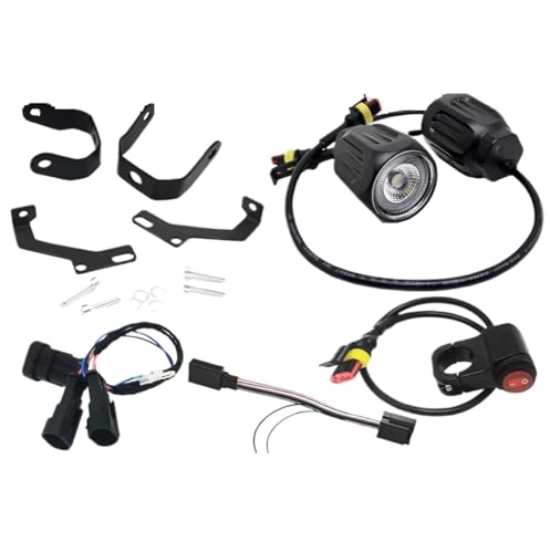 Moto phares projecteur avant LED avec câblage pour moto Monkey 125 Z125M ABS