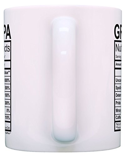 Thisweargrandparentannouncementgiftsgrandmagrandpanutritionfacts2pack11ozceramiccoffeemugset Urban Country Home Decor Thiswear grandparent announcement gifts grandma grandpa nutrition facts 2 pack 11oz ceramic coffee mug set urban country home decor