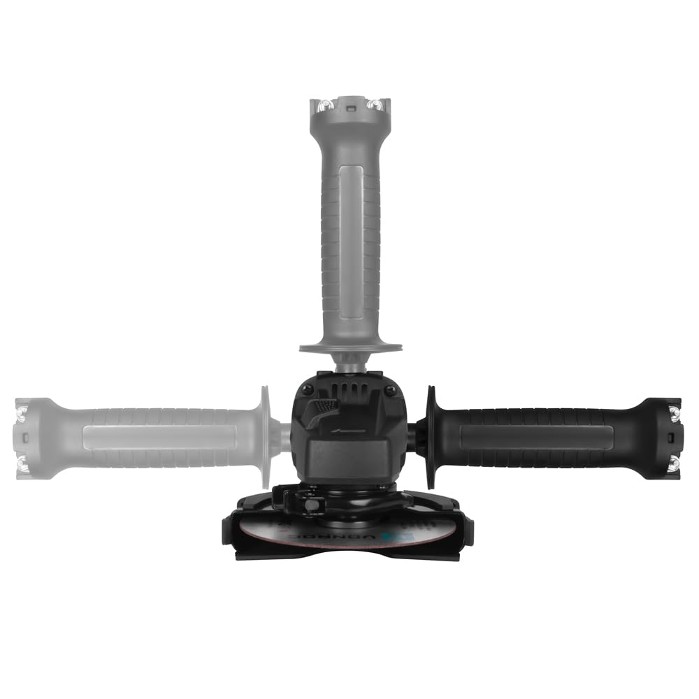 VONROC Smerigliatrice Angolare 900W – Ø125mm | 11.000 giri/min | Avvio Soft Start | Impugnatura Laterale 3 Posizioni | Cavo 3m | Protezione Inclusa | Per Metallo, Pietra, Piastrelle