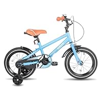 STITCH 16 inch Kids Bike for 5-7 Years Girls & Boys, Child Bicycle with stabilisers, Boys Bike for ages 5-7,Lightweight blue\u2026