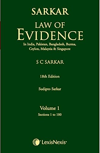 Buy Law of Evidence in India, Pakistan, Bangladesh, Burma, Ceylon ...