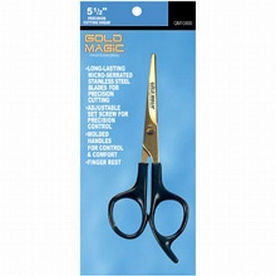 Gold Magic Hair Cutting Shear 5-1/2"