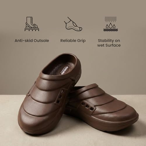 Image of KOBURG Plasma Stylish Clogs for Men|Casual Walking Clogs|Sandals|Comfortable & Light Weight|Stylish & Anti-Skid|Waterproof KF-174
