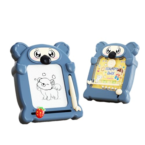 Magnetische Zeichentafel für | Zeichentafel mit Kugelbahn, kreativitätsförderndes Spiel, für Kleinkinder, Geburtstag, Ostern, , Mädchen, Haus, Schule, Reisen im Auto