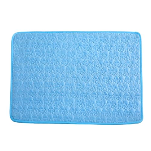 Genérico Manta Refrigerante Perro - Ligera Lavable Alfombrilla Enfriamiento Perro Verano, Cojin Seda Hielo | Almohadilla Calor para Cachorro Gatito Perrera Sofa Cama Asiento Coche Suelo Jaula