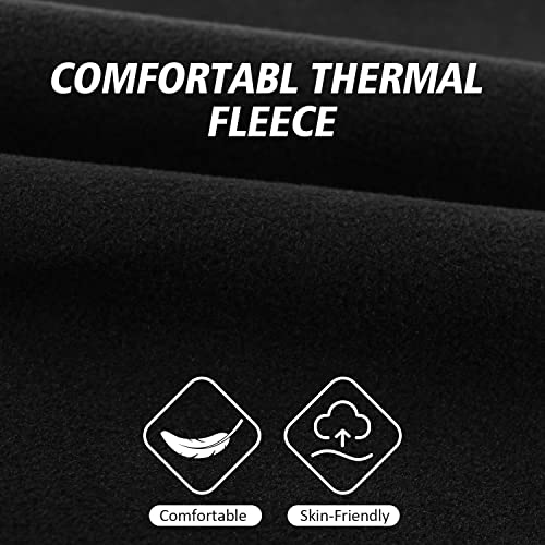 Luoliil Voe 4 Pack Winter Neck Warmer, Neck Gaiter Ski For Men & Women, Soft Fleece Face Cover Mask Scarf For Cold Weather Snowboarding Skiing Cycling Outdoor Sports #TOP2