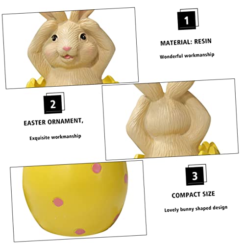 Ornement de lapin de Pâques pour égayer votre maison