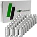 DPAccessories D3313-2305/32 32 Chrome 9/16-18 Closed End XL Bulge Acorn Lug Nuts - Cone Seat - 3/4" Hex Wheel Lug Nut