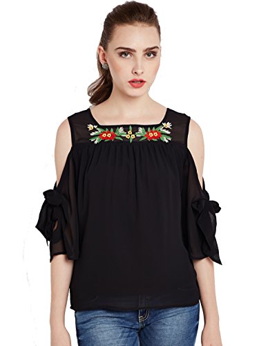 Image of Rare Women's Solid Regular Fit Blouse