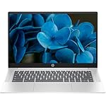 HP 2025 Lightweight Chromebook, 14'' HD IPS Display, Intel N Processor Up to 3.69GHz, 4GB LPDDR5 Ram, 128GB SSD, Super-Fast 6th Gen WiFi, Chrome OS, Dale Silver, Renewed