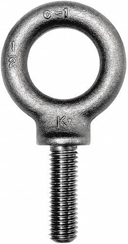 K2032-ZN-Carbon Eyebolt-1-1/4-7-3" Shank-Zinc Plated