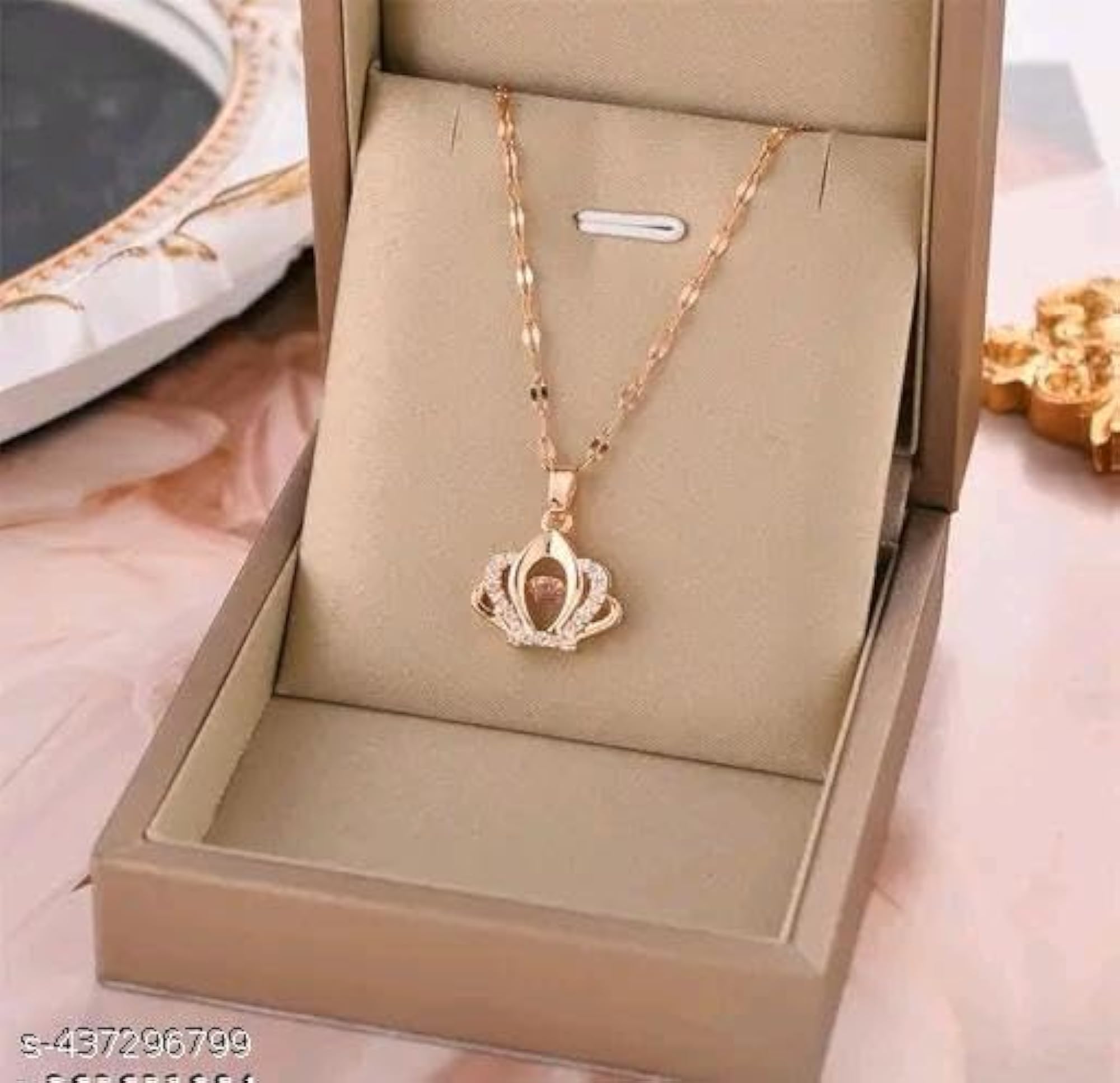 Women's Everyday Pendant Chain Necklace, Gift for Her