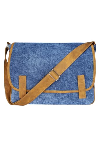 Pasta Lenna's Carteiro New L070 Denim Jeans Manchado