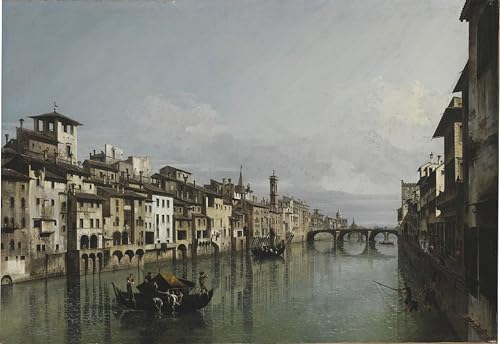 Affiches d'Art Florence SERENDIPITP toile de Bernardo Bellotto pour décorer un bureau