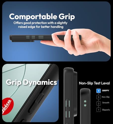 Image of KAPAVER Hybrid Series Back Cover Case Compatible with Xiaomi 14 (PC+TPU) (Cyber-i Black)