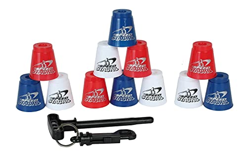 Speed Stacks MINI Toy Play Set of 12 Ultra Portable Cups: Blue, Purple, Yellow, Green