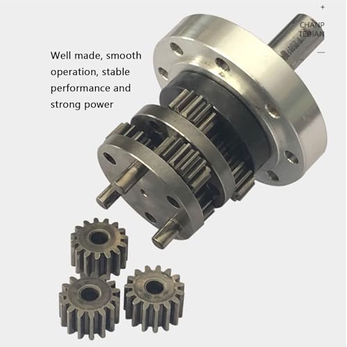 12V/24V High Torque Planetary Reduction Motor - 84W DC Brush Motor for Speed Control, Micro Size, Variable Speed, Permanent Magnet Generator (30 RPM)