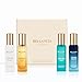 BellaVita Luxury Unisex Cologne Gift Set (4x20ml) | Fragrances Includes Honey OUD, SKAI, FRESH & White OUD | Travel Size Mini Perfumes & Spicy Vanilla Perfume Oil | Unisex Perfume for Women & Men