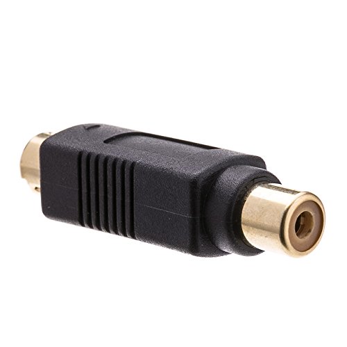 Adaptador bidireccional S Video macho a RCA hembra miniatura 2