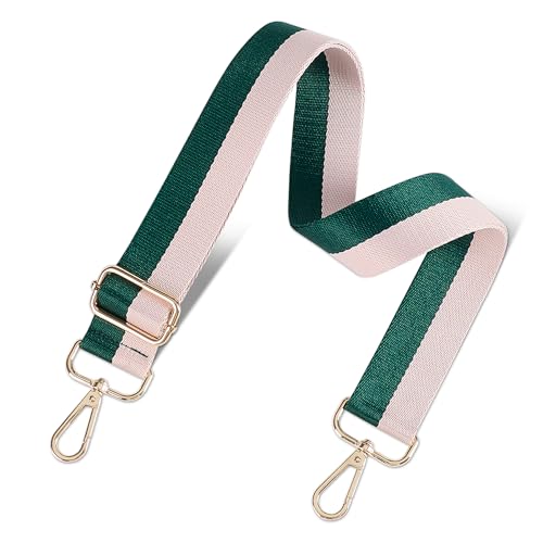 Image of chushui Woven Stripe Purse Straps,Replacement Crossbody Wide Shoulder Adjustable Strap for Bag Handbags