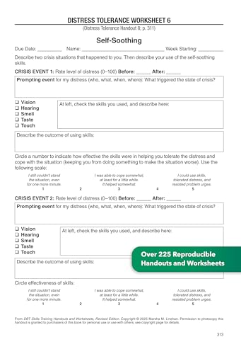Image of Dbt Skills Training Handouts and Worksheets