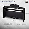 Casio PX-870 Privia Digital Piano - Black Bundle with Furniture Bench, Headphones, Instructional Book, Online Lessons, Instructional DVD, and Austin Bazaar Polishing Cloth #5