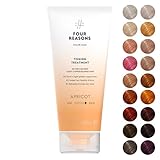 Four Reasons Haartönung Conditioner - Apricot - Natürliche Spülung und Intensivtönung für Haare - Semi permanente Haarfarbe in Orange - Intensive & Schonende Farben Tönung