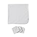 Burt's Bees Baby - Infant Single Ply Hooded Towel with 3 Washcloths, 100% Organic Cotton (Cloud)