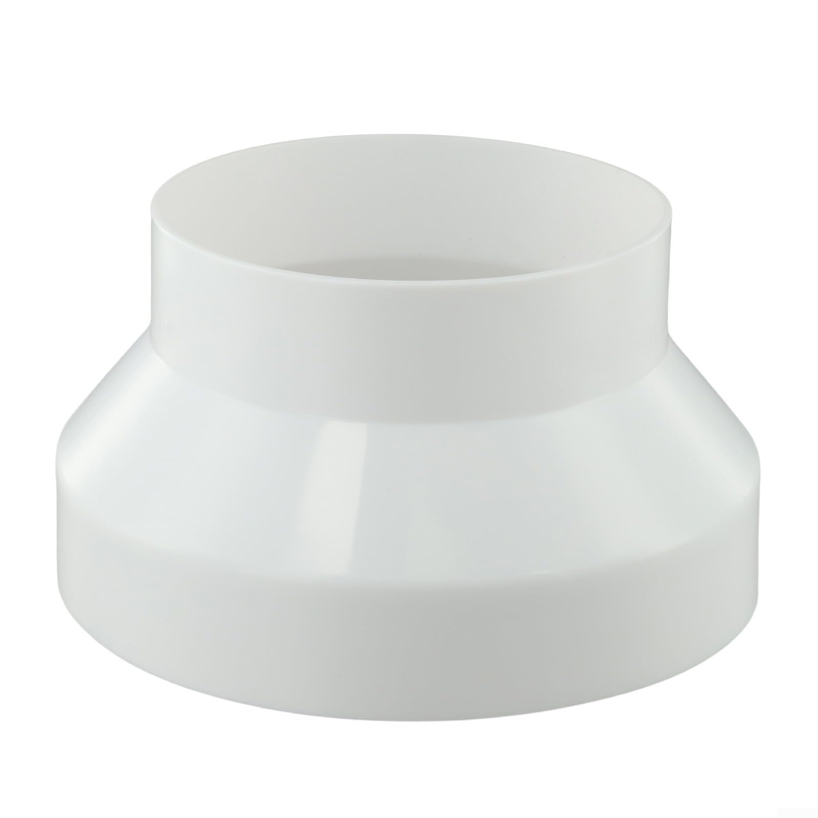 Vent Pipe Reducer Adaptor for Duct Fan Systems Supporting Hot Cold Air Transfer in Tumble Dryer Cooker Hood and Ventilation Setups (250-200) — view 8