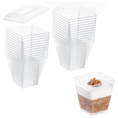 EURO CLASSIC Reusable Mini Dessert Cups Cover