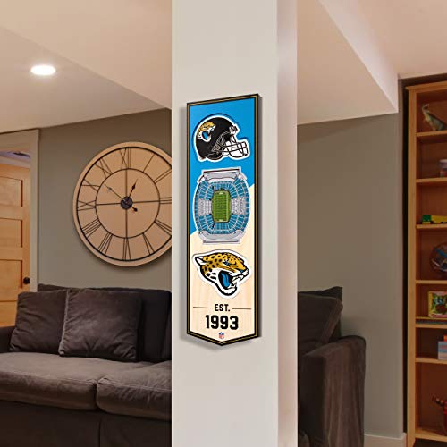 Image of YouTheFan NFL 3D Stadium Banner - 6x19