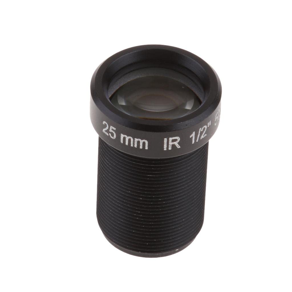 1/2'' HD 5mp 25mm 15 Degree Angle IR Board CCTV Lens M12 for Security IP Camera-image-29